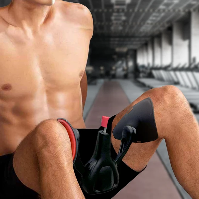 [최대 50KG] 무브핏 4세대 남녀공용 장력조절 케겔 운동기구, 블랙