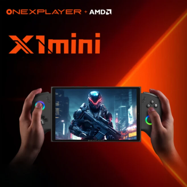 [성의샵] OneXPlayer X1 mini 게임패드+PC태블릿+노트북 멀티3in1버전 AMD R7 8840U CPU 윈도우즈 게이밍 디바이스 UMPC 8.8인치스크린 시즌신상, X1mini AMD 8840U 블랙, 521GB SSD/16GB DDR, 0, 1GB