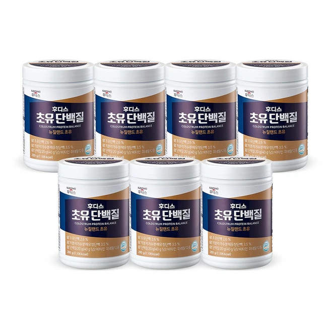 후디스 초유단백질, 280g, 7개
