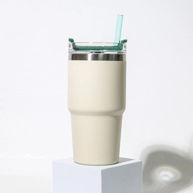 [스타벅스] SS 스탠리 크림 켄처 텀블러, 591ml, 1개