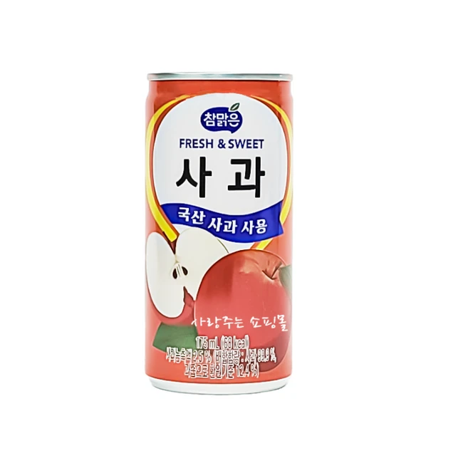 추천10 사과쥬스 캔