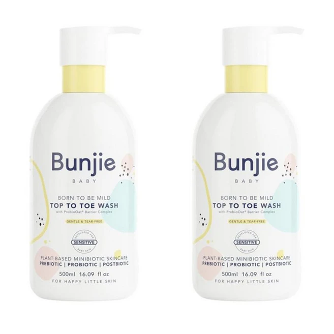 번지 Bunjie 베이비 탑 투 토 워시 유아 바스 500Ml 2개