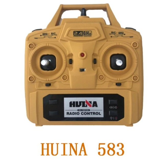 Huina 굴삭기 장난감 리모컨 송신기 350/510/520/530/540/550/561/570/K336/573/574/577/580/582/583/585/5, 19 Huina 583, 1개