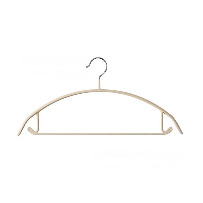 에이비박스 논슬립 어깨뿔방지 니트 라운드 멀티 옷걸이 10P, 베이지, 10개, 라운드 옷걸이 10개