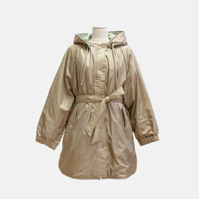 막스마라 리버서블 베란다 후드 패딩