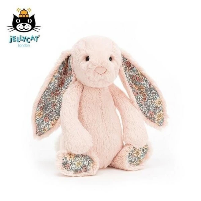 젤리캣 토끼 수면 애착 인형 블라썸 블러쉬 버니 S M L, 복숭아빛, 31cm, 1개