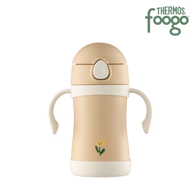 푸고 유아용 프리미엄 뉴트럴 시리즈 텀블러 TKFF-280, 뉴트럴베이지, 280ml, 1개