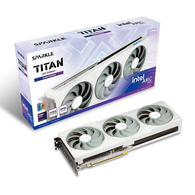 [SPARKLE] Arc B580 TITAN LUNA OC D6 12GB