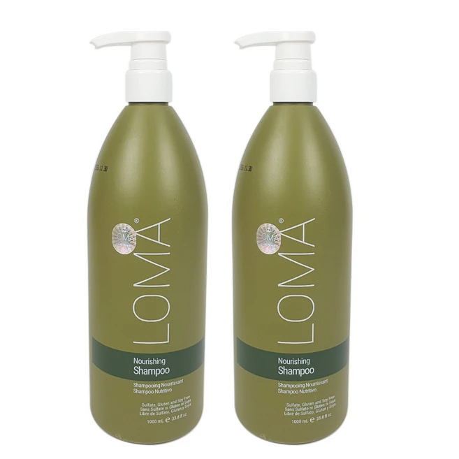 LOMA 로마 너리싱 샴푸 1000ml 1+1 (펌프포함), 2개