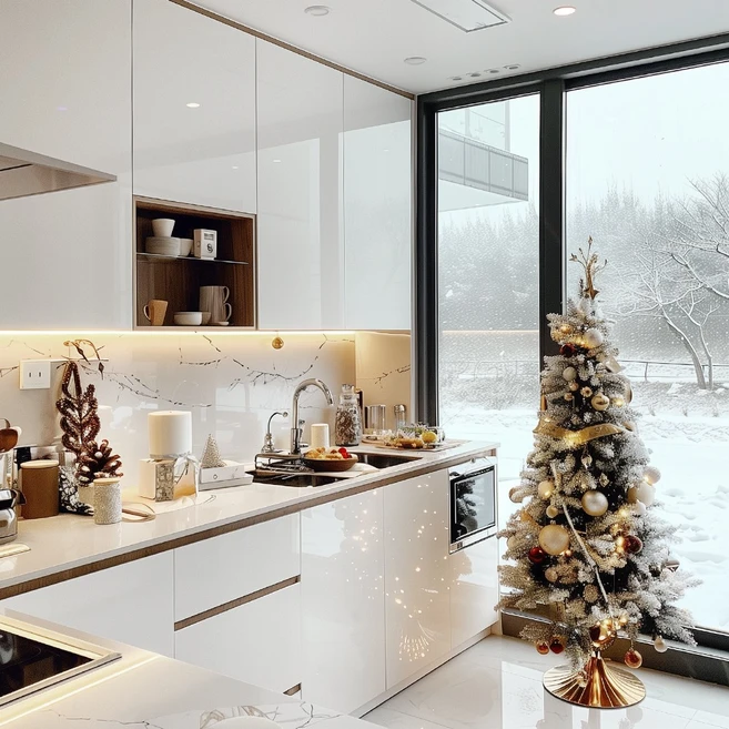 닥터씽크 모말르 화이트 싱크대 리모델링 가정용 업소용 주방 인테리어 1.4m~5.8m / 철거비 시공비 포함, 01_릴러블키친7 일자형 1.4미터 이하