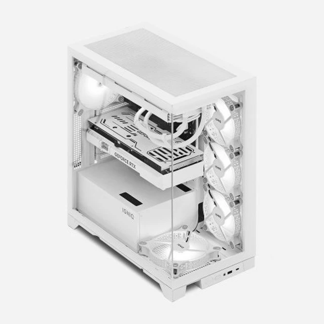 이그닉 [윈도우11 홈] AMD 9700X RTX 5080 게이밍 데스크탑 컴퓨터 이그닉 인테그 마스터 9758, NVMe 4.0 512G, 16GB RAM