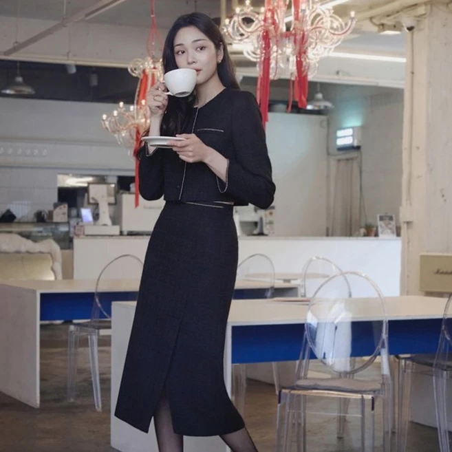 잇미샤 24 체인장식 셋업 스커트 ITOAZSK550194895