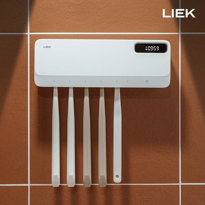 추천6 크리썸 가정용 무선 uv usb 충전식 벽걸이 건조기 소독기 칫솔살균기