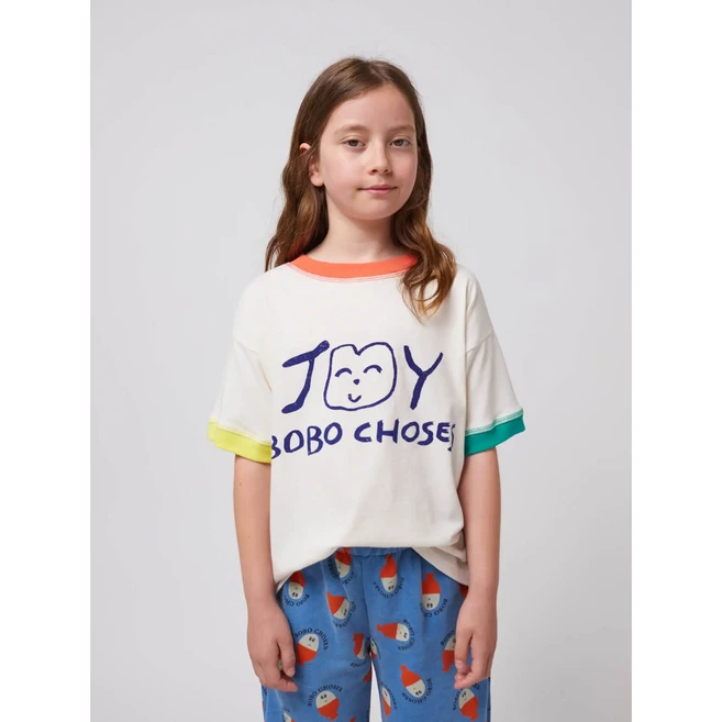 보보쇼즈 25SS 아동 반팔 티셔츠 Smiling T-shirt B125AC014