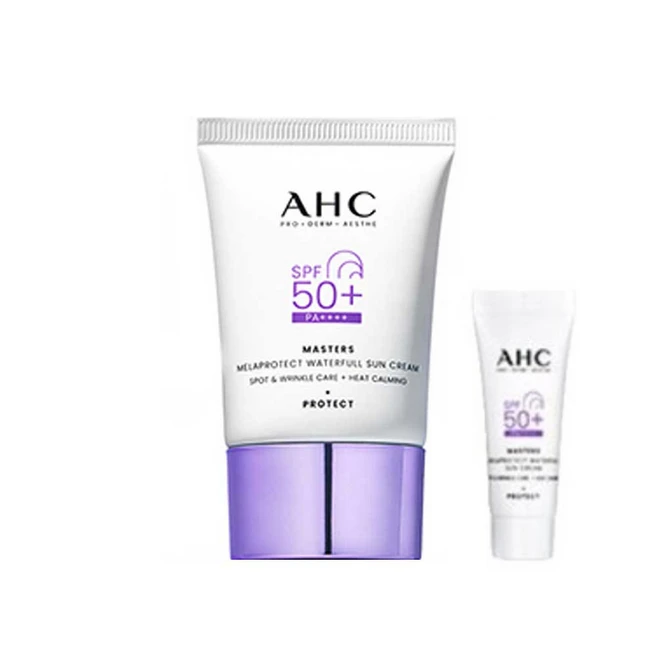 AHC 마스터즈 멜라 프로텍트 워터풀 선크림 2025 최신상 40ml+7ml 복합구성, 1개