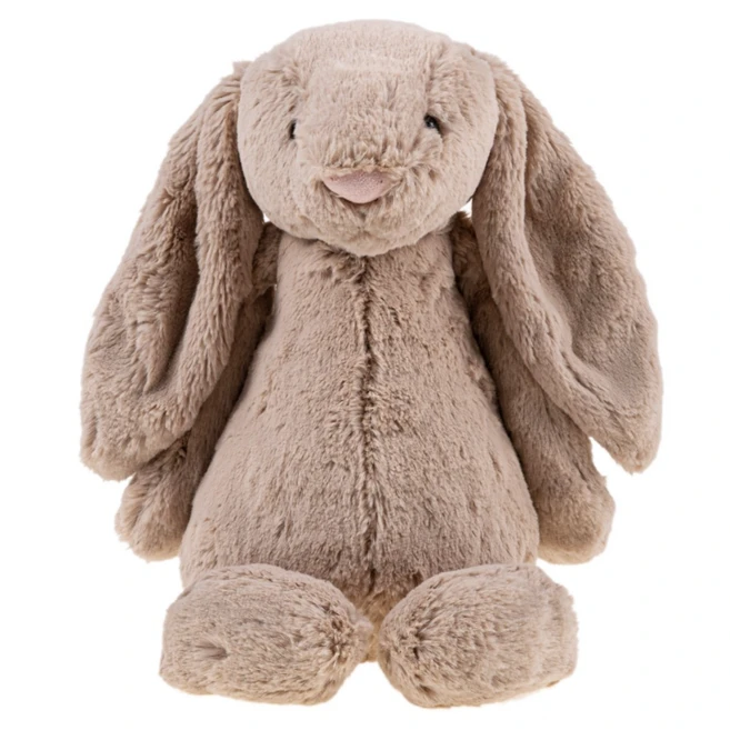 젤리캣 바쉬풀 버니 애착인형 봉제인형, 36cm, 베이지, 1개