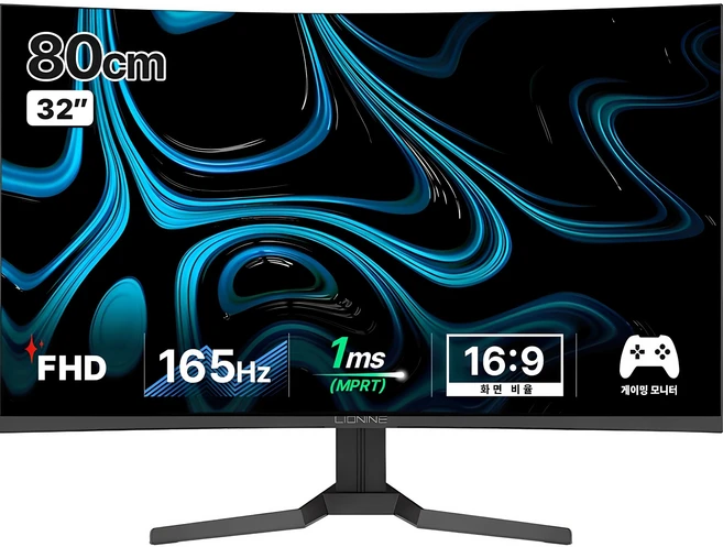 주연테크 FHD 커브드 게이밍 모니터, 80cm, X32FC-165(일반)