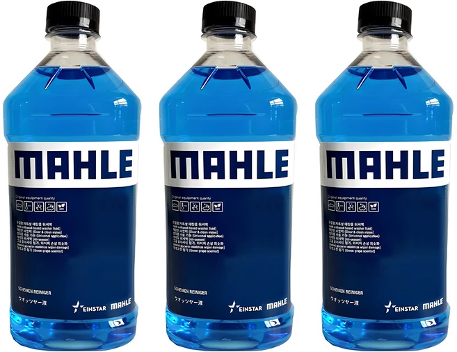 말레 에탄올 워셔액 청포도향, 2L, 3개