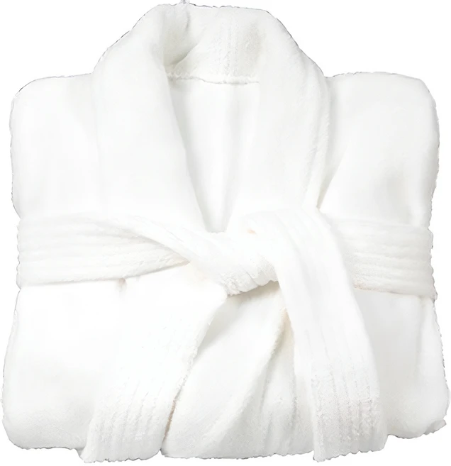 송월타월 컬러컬렉션 목욕가운 M, 화이트, 1개