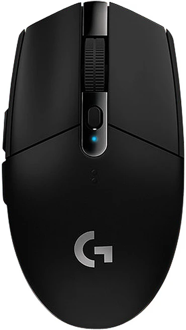 로지텍 LIGHTSPEED 무선 게이밍 마우스 G304, 블랙