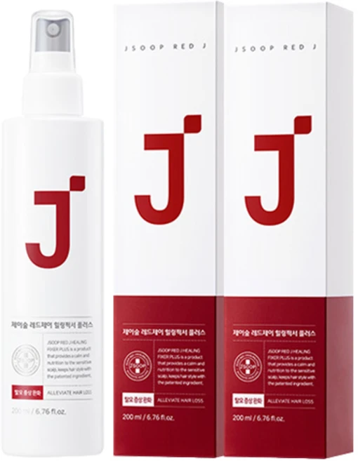 제이숲 레드제이 힐링픽서 플러스 헤어스프레이, 200ml, 2개
