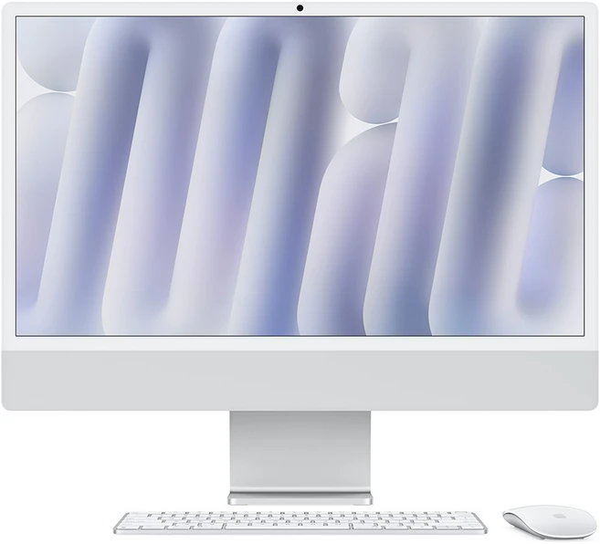Apple 2024 아이맥 24 M4, 실버, M4 10코어, 10코어 GPU, 16GB, 256GB