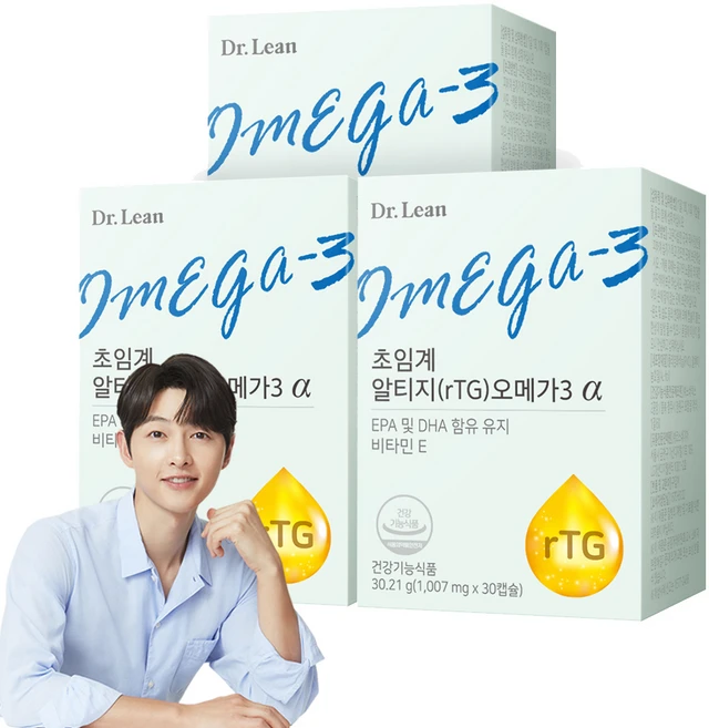 닥터린 초임계 알티지 오메가3 알파 30.21g, 30정, 3개