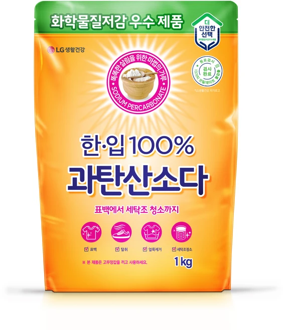 한입 100% 과탄산소다, 1kg, 1개