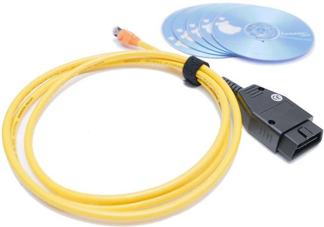 BM케이블 BMW 코딩 케이블 OBD2 E-SYS, 1개