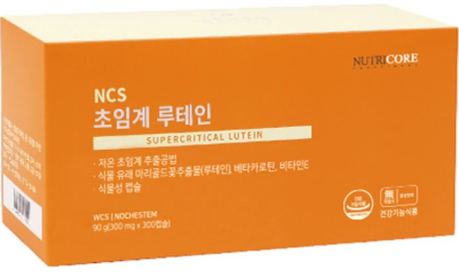 뉴트리코어 초임계 루테인 90g, 300정, 1개