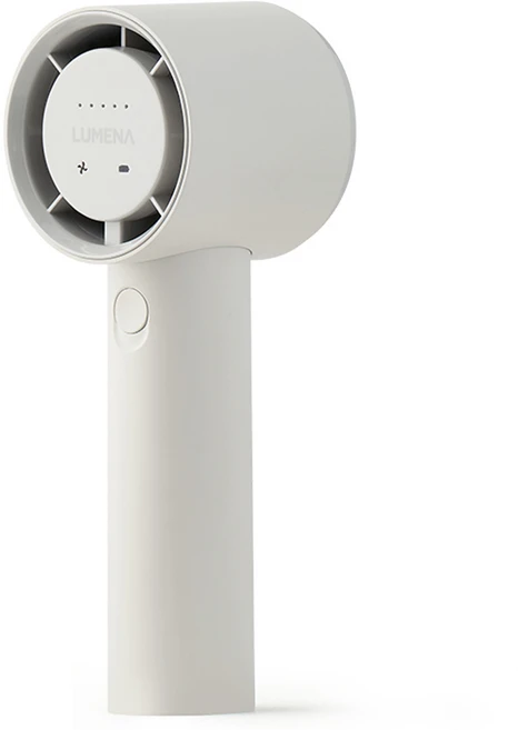 루메나 FAN PRO JET 아웃도어 휴대용 선풍기, 크림 화이트