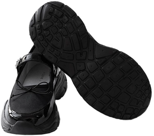 아이러브제이 여아용 HJ 벨티드 리본 새틴 운동화