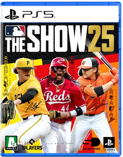플레이스테이션 PS5 MLB 더 쇼 25, 현실적인 플레이, 선수 육성 및 팀 운영 (ECAS-00115)