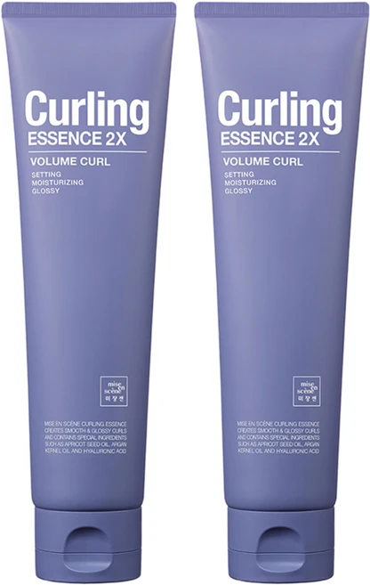 미쟝센 컬링 에센스 2X 볼륨 컬 크림, 150ml, 2개