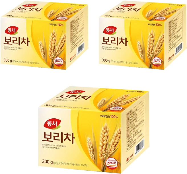 동서  보리차, 10g, 90개입 (30개입 X 3박스)