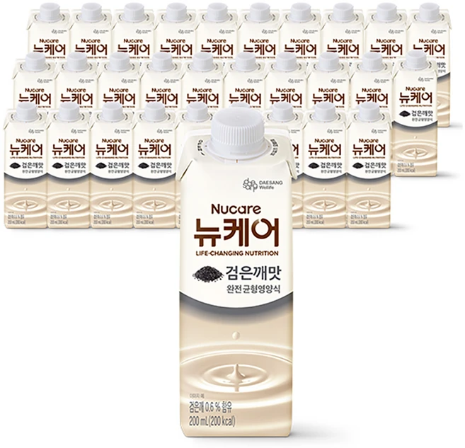 뉴케어 검은깨맛 완전균형영양식, 200ml, 30개