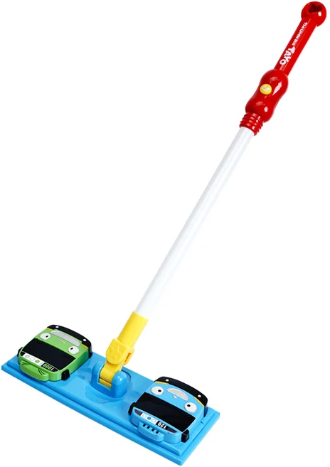 타요 청소밀대 놀이, 혼합색상, 1개