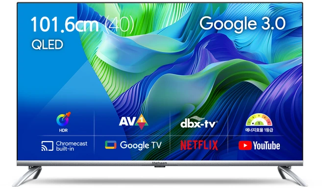 더함 FHD QLED TV, 101cm(40인치), NA401QLED, 스탠드형, 고객직접설치