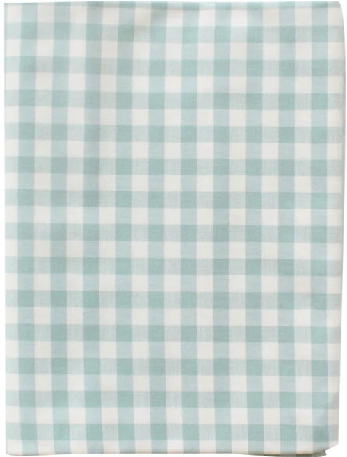 르우홈 선염 체크 패브릭 원단, 민트, 1개