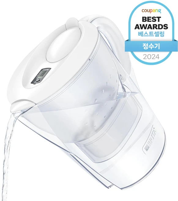 브리타 정수기 마렐라XL 화이트 3.5L 1개 고객직접설치, 마렐라XL White
