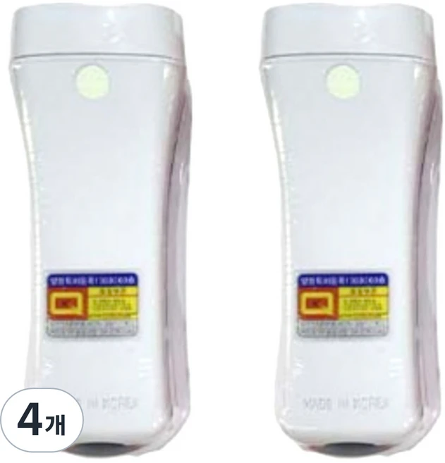 LED 휴대용 비상 조명등 화이트, 300g, 4개