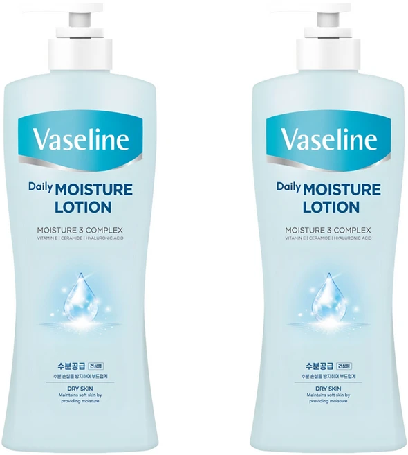 바세린 데일리 모이스춰 바디로션 CITRUS FRUITY GREEN 향, 450ml, 2개