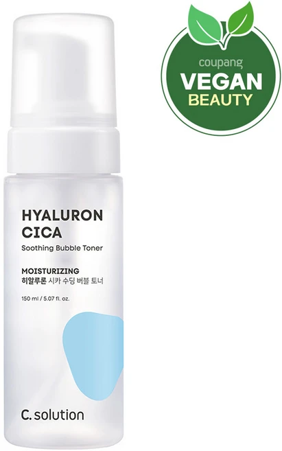 닷솔루션 씨솔루션 히알루론 시카 수딩 버블 토너, 1개, 150ml