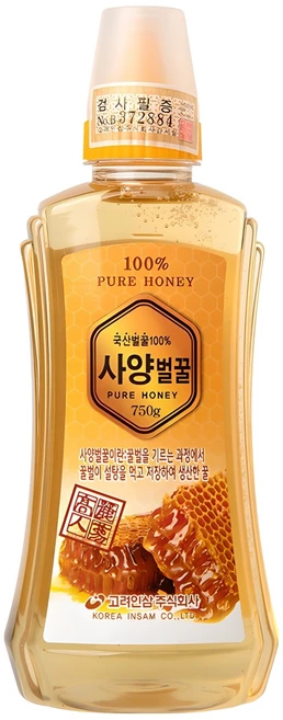 고려인삼 사양벌꿀, 750g, 1개