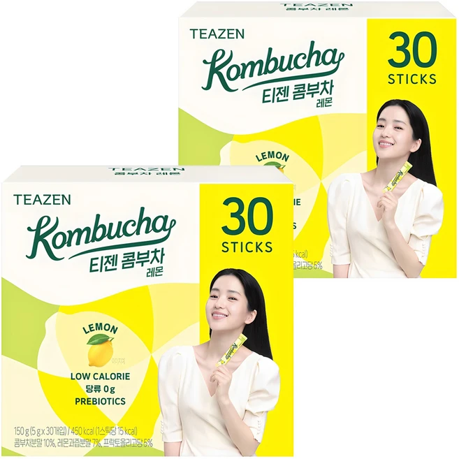 티젠 콤부차 레몬, 5g, 30개입, 2개