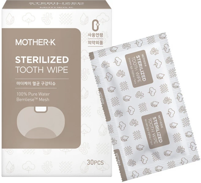 마더케이 멸균 구강티슈 30p, 120g, 1개