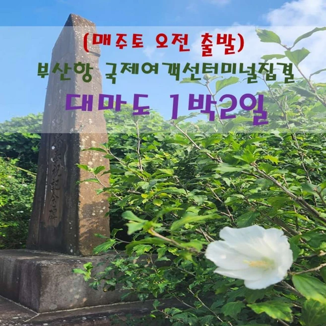 [출발확정] [부산집결] 대마도 1박2일 (토요일 출발)