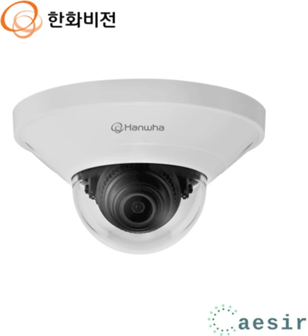 한화비전 QND-8011 500만화소 2.8MM IP 실내용 적외선 돔 카메라, 1개