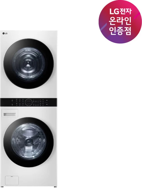 LG전자 트롬 오브제컬렉션 워시타워 W21WAM 세탁24kg 건조21kg, W21WAM.AKOR