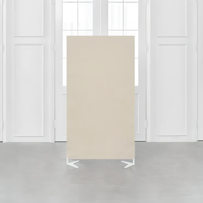 까사마루 이브 스탠드형 가림막 파티션 800 x 1500 mm, 오트밀